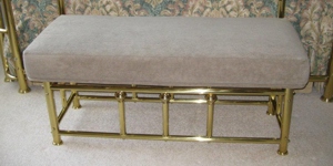 bench with cushion image